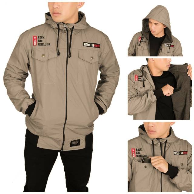 Top hombres ropa hombres chaqueta TASLAN Guys última chaqueta impermeable  hombres detrás ANTI agua | Shopee Chile