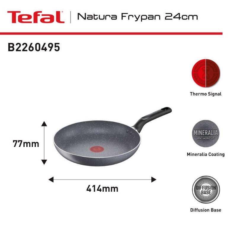 Natura Frypan Tefal 20cm, sartén de 24 cm | Shopee Chile