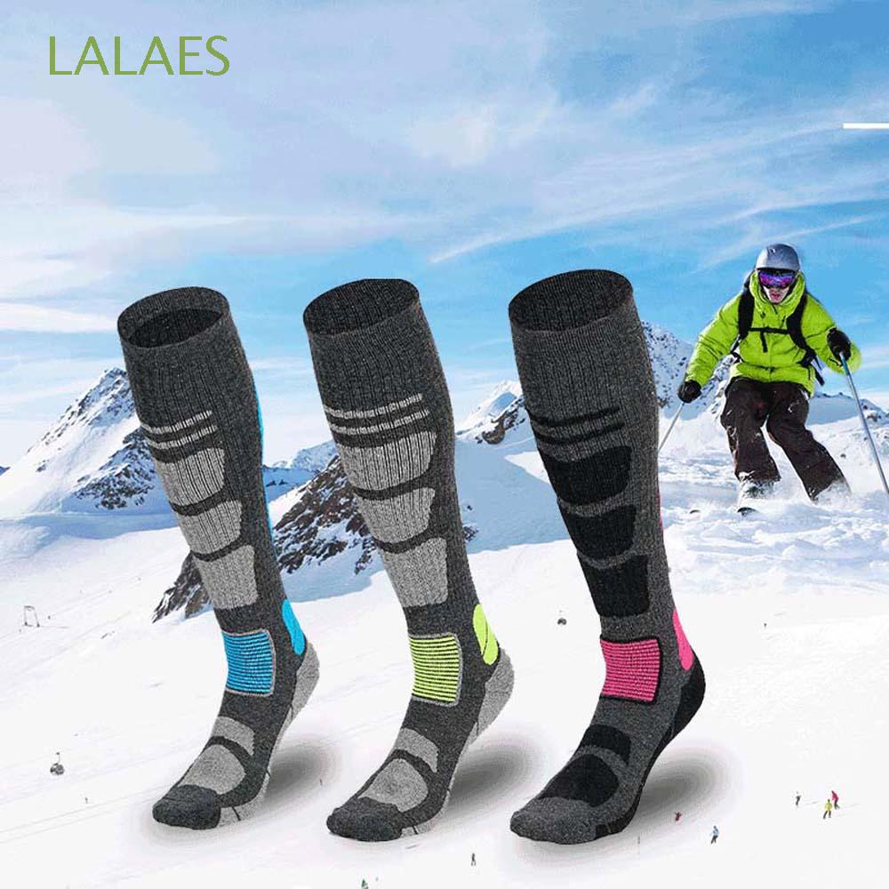 Nuevo Hombres Mujeres Invierno Cálido Largo Esquí Calcetines Hiking Deportes Térmico de Boot Sock Moda 
