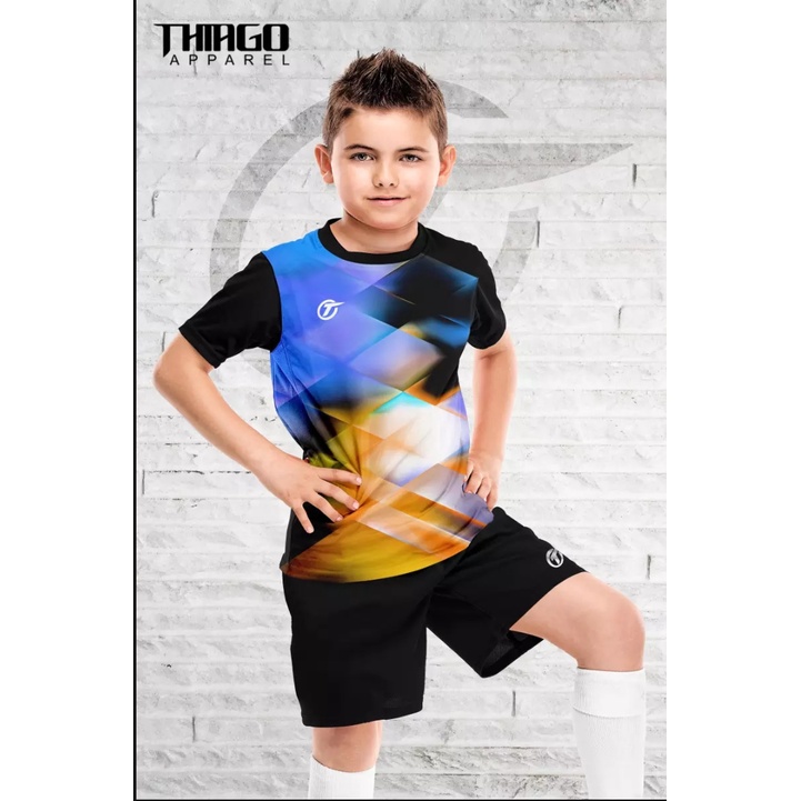 Goldie SPORT/ ropa  de fútbol para niños/Polera de JERSEY  infantil traje de ajuste seco Material de ajuste seco/Polera de ajuste seco  para niños | Shopee Chile