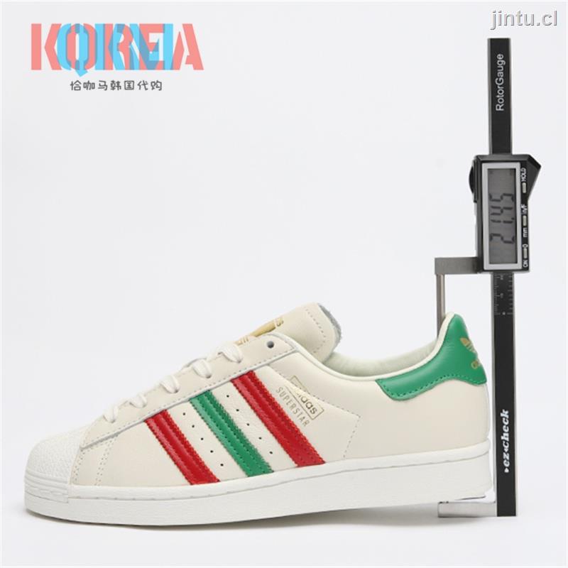 Adidas Clover Superstar Shell Head Men S And Women S Casual Sports Skateboard Shoes Fz5435 Shopee Chile