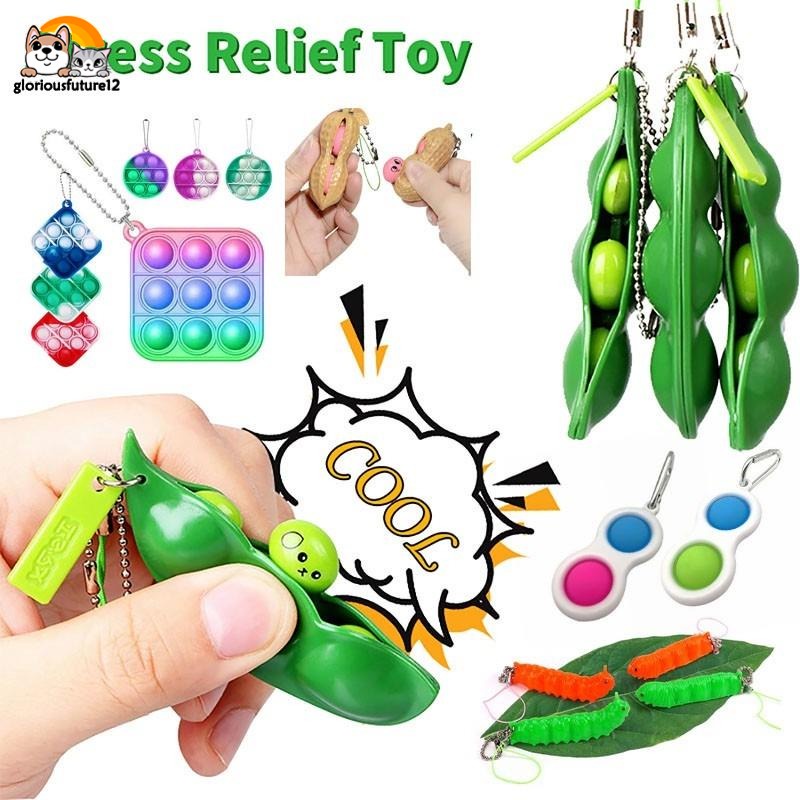 fidget toys squeeze bean