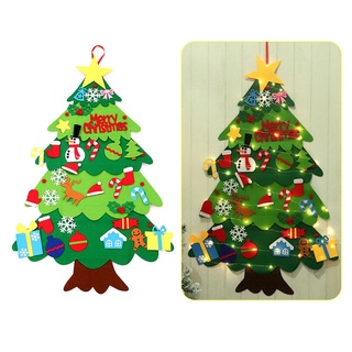 Super Grande DIY Tela De Fieltro Árbol De Navidad Decoración Niños Hechos A  Mano Colgante Regalo | Shopee Chile