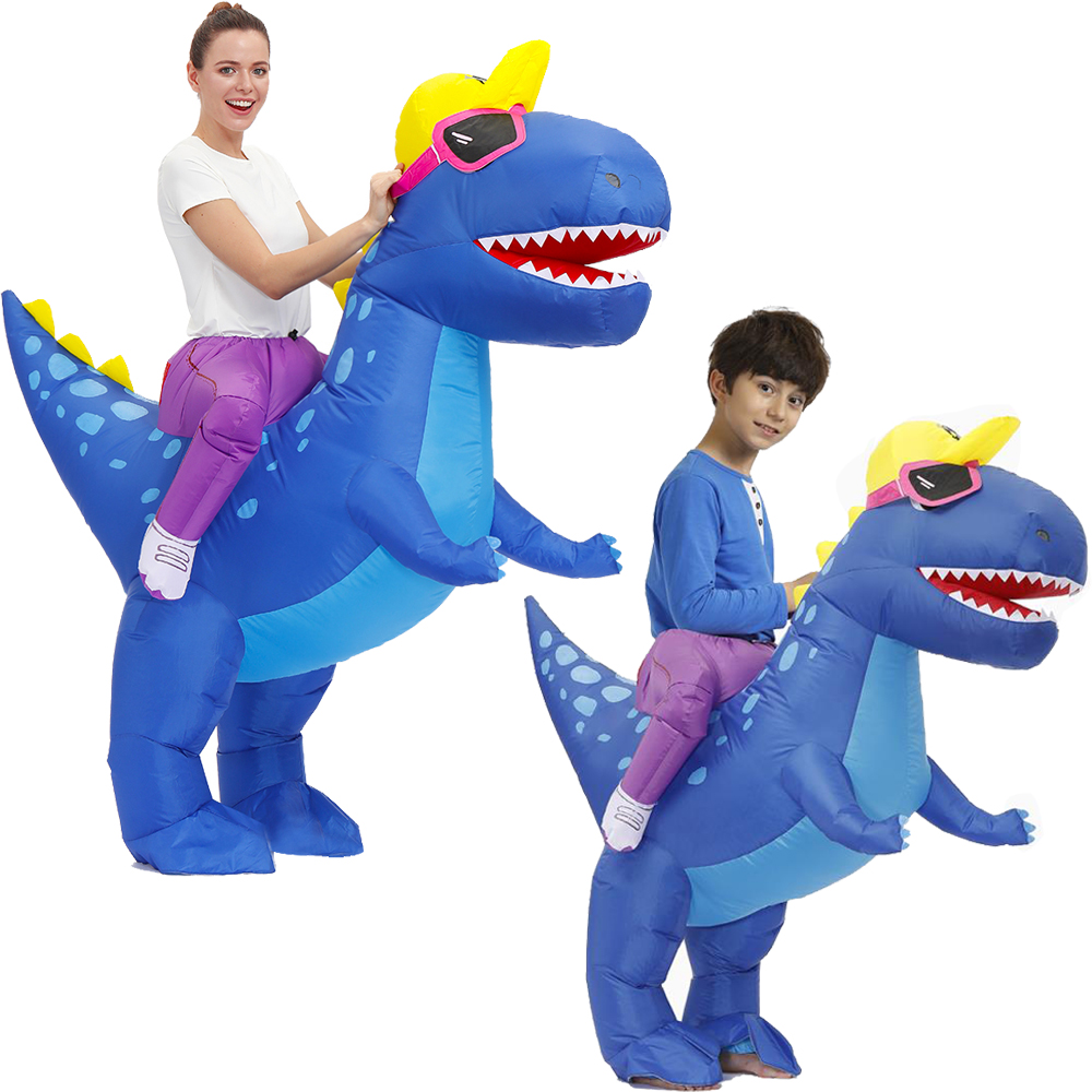 disfraces de navidad para halloween dinosaurio inflable disfraz adulto  niños paseo en dino carnaval cosplay mascota juego de rol traje | Shopee  Chile