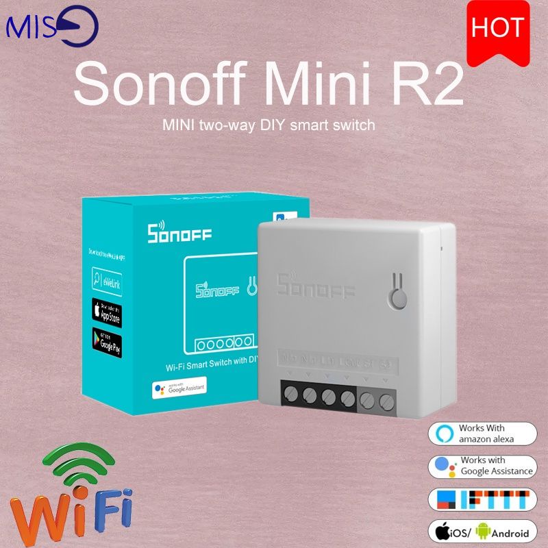 Miss Sonoff Mini Interruptor Inteligente Two Way Diy Mini R2 Ieee 802 11 B G N 2 4ghz Nueva Version Del Interruptor Wifi Automatizacion Del Hogar Ccyou Shopee Chile