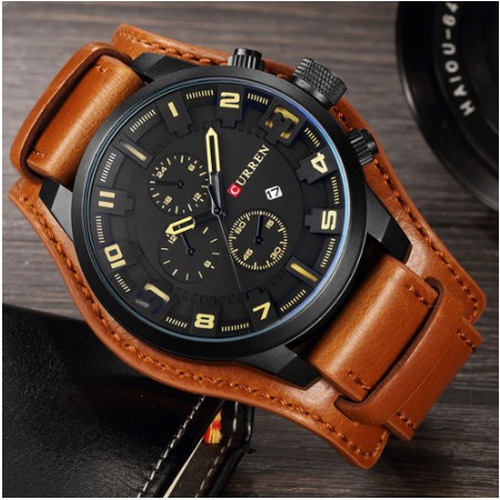 CURREN 8225 Mens Watches Waterproof Top Brand Luxury 56 OFF