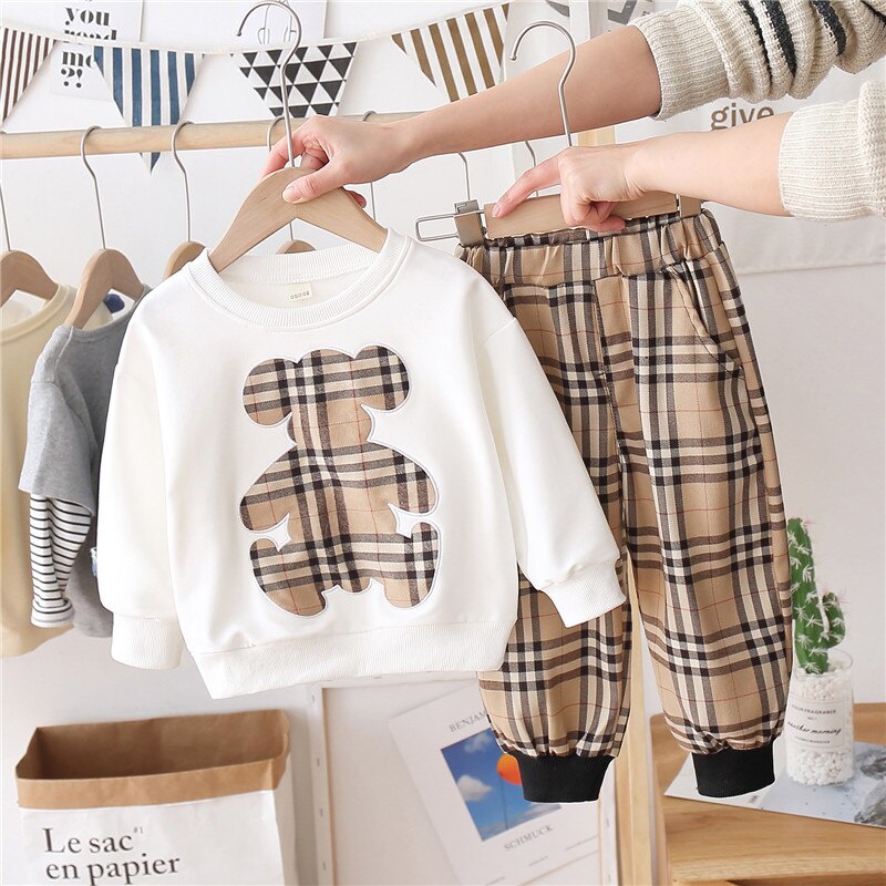 Traje de niño ESTILO OCCIDENTAL2021Nuevo estilo coreano Internet caliente  ropa Casual otoño ropa niños niños primavera y otoño ropa de moda para  niños | Shopee Chile