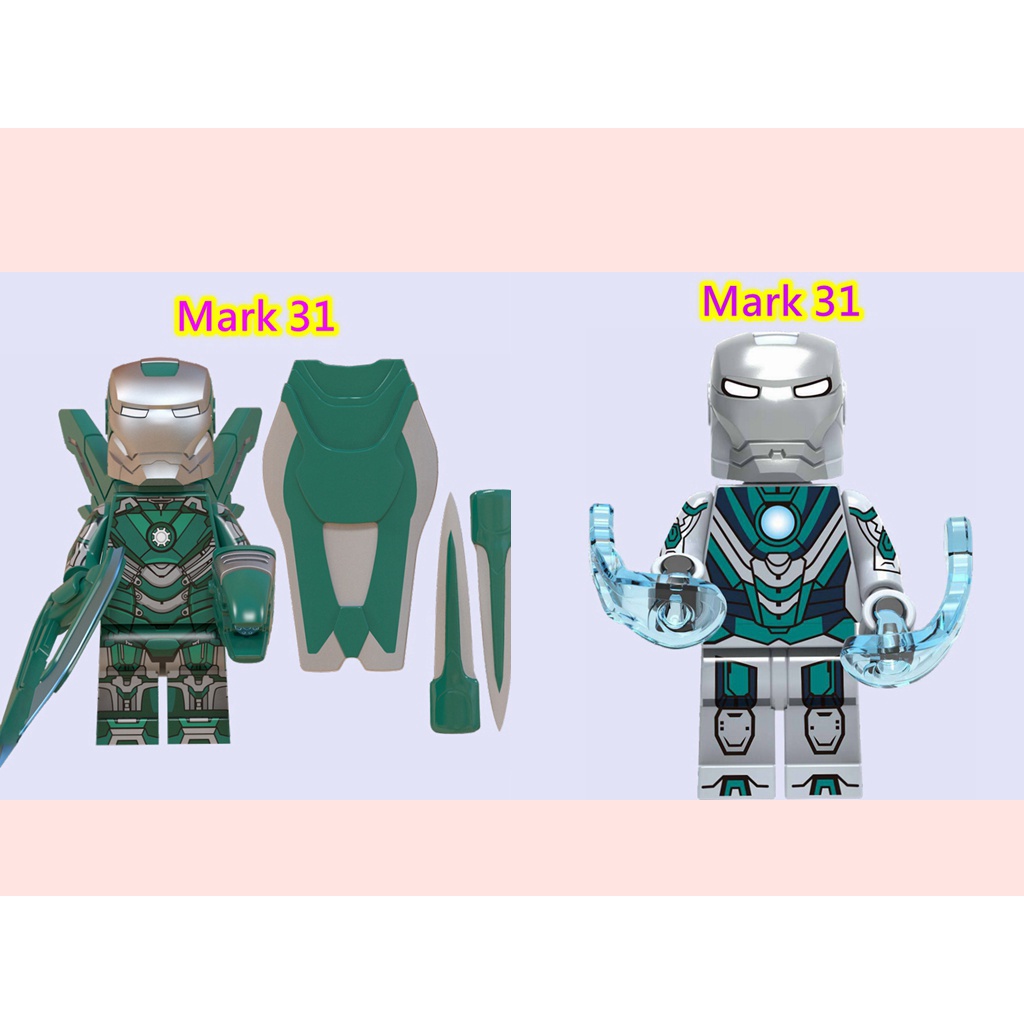 Lego Iron Man Mark 31
