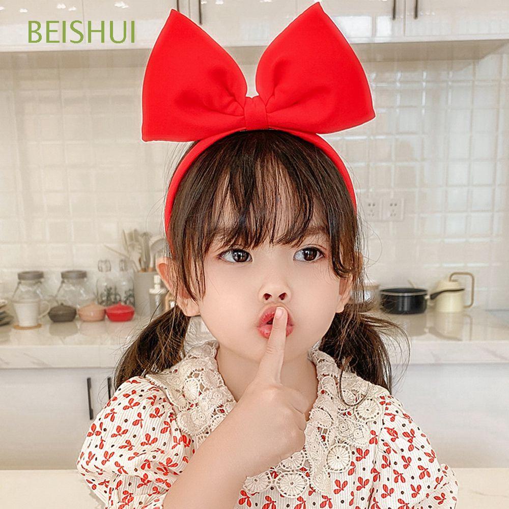 BEISHUI Vintage Bow Headband Sweet Girl Hair Accessories Child Hairpin Red  Autumn Winter Headwear Korean Style Hair Clip Cloth Geometric New Year  Decoration New Year Hairpin | Shopee Chile