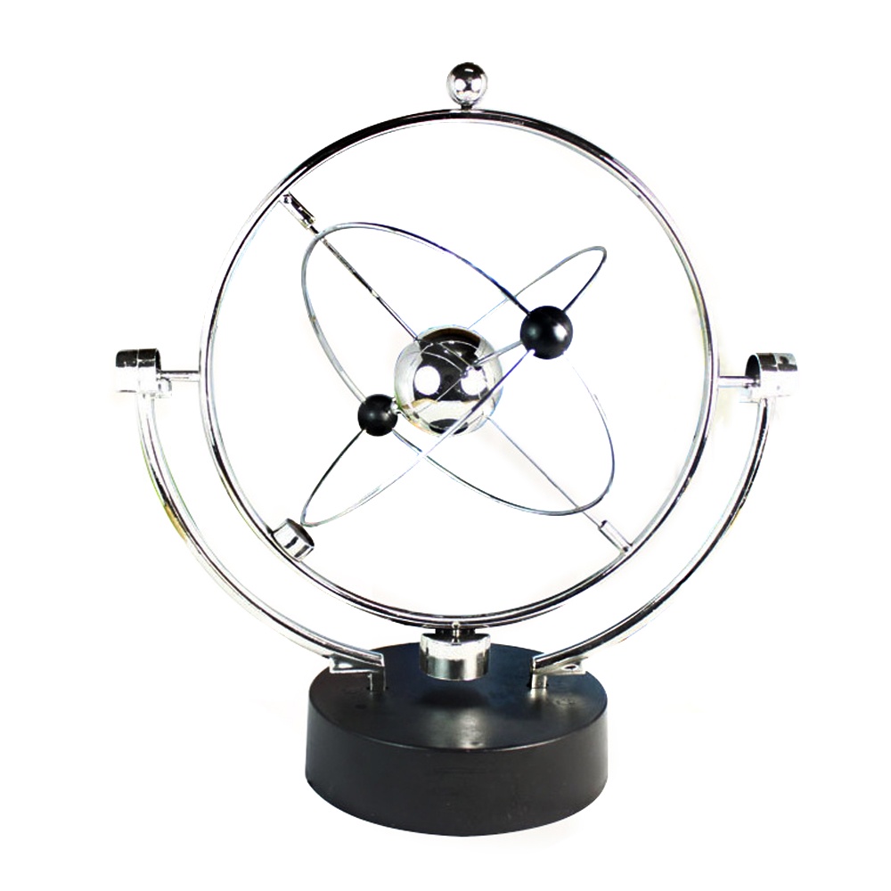 Rotación De Movimiento Perpetuo Globo Celestial Newton Péndulo Cinético  Giratorio Modelo Orbital Gadget Decoración Del Hogar | Shopee Chile