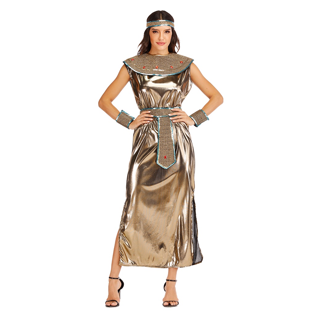 Vestidos De Diosa Egipcia Antigua Para Mujeres Disfraz De Cleopatra De  Halloween Faraón Cosplay Disfraces Para Adultos Juego De Fiesta | Shopee  Chile