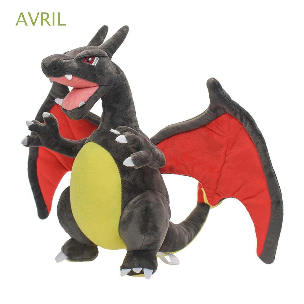Avril Cartoon Pokemon Plush Toy Birthday Gifts Xy Fire Dragon Stuffed Toys Shiny Charizard Plush Toys Shiny Charizard Home Decoration Game Plushie Cotton Soft Plush Pillow Plush Doll Shopee Chile