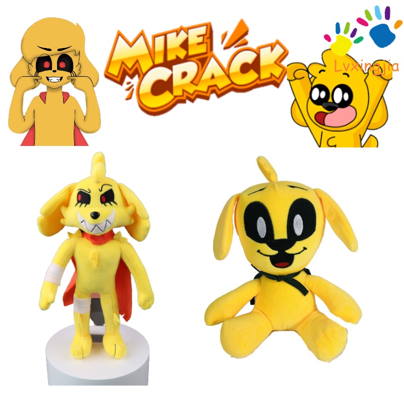 Mikecrack Mike Crack EXE Lindo De Dibujos Animados Amarillo Suave Perro  Peluche Muñeca s Juguetes De Niños Fans Cumpleaños De Navidad | Shopee Chile