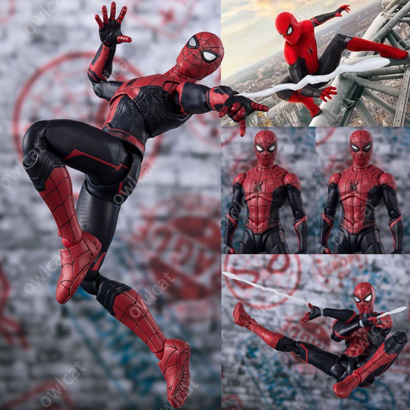 Figura Spiderman SHF (Spider-Man : Lejos De Casa Ver .) Versión De Película  Vengadores Super Héroe | Shopee Chile