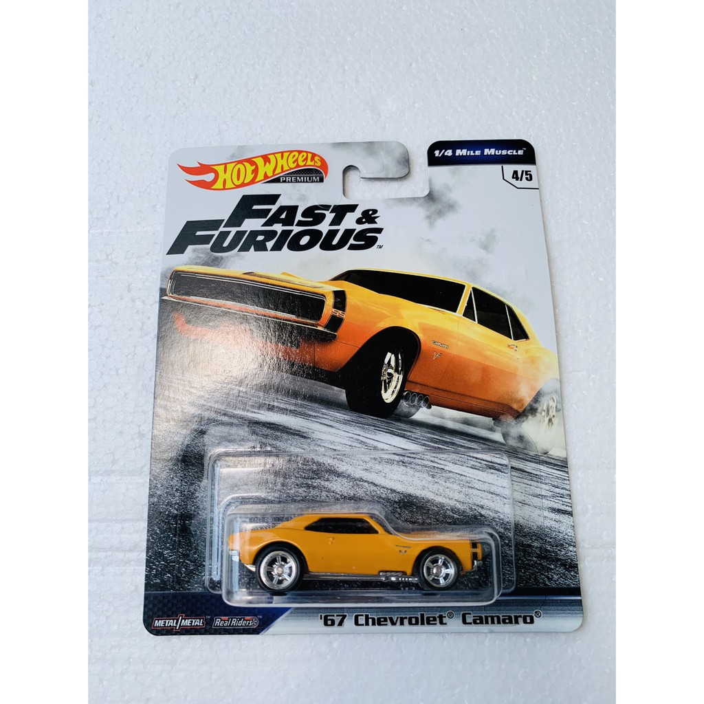 Hot WHEELS HOTWHEELS 67 CHEVROLET amarillo CAMARO amarillo RETRO neumático  de goma furioso coches DIECAST | Shopee Chile