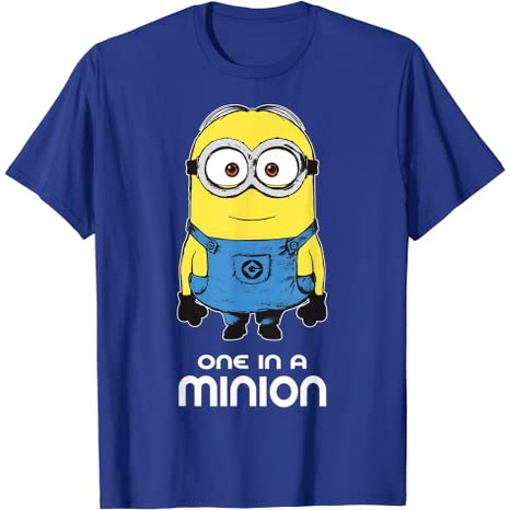 Ropa para niños Despicable Me Minions Bob One In A Minions camiseta gráfica ropa  de bebé Tops niños niñas niños niñas importación 1 2 3 4 5 6 7 8 9 10 11 13  14 años manga corta oso | Shopee Chile