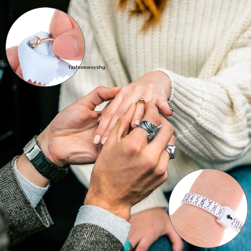 Fashionwayshg 47 Sheets Ring Size Adjuster Invisible Jewelry Sizer Hot Shopee Chile