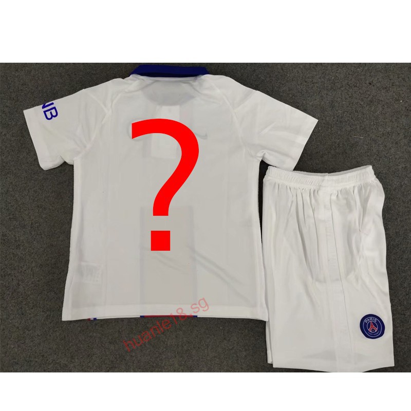 GYLMXF Jersey Traje Camiseta Shorts Calcetines Camisetas de Entrenamiento Camiseta de fútbol de Local Mbappé 7# Neymar 10# Camisetas de fútbol Niños Adult 