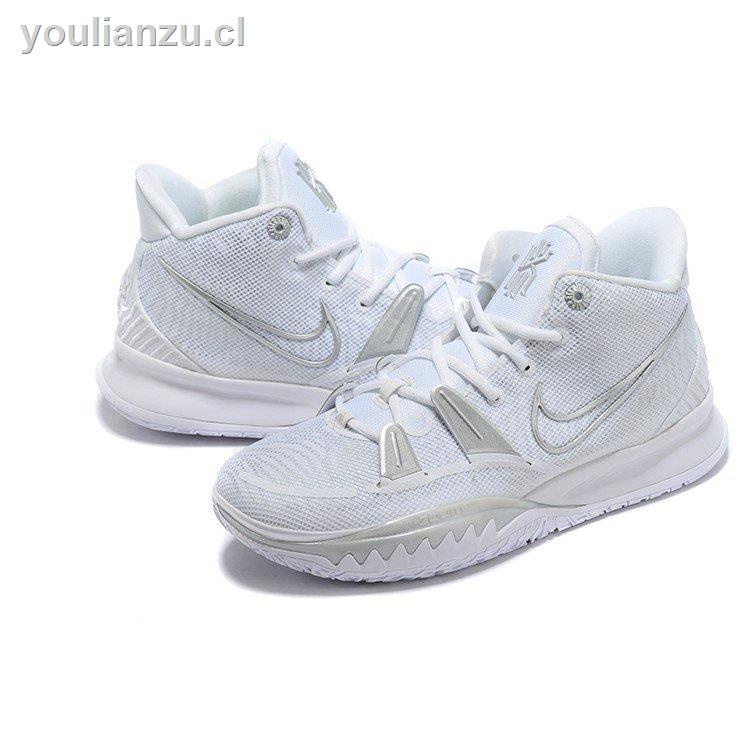 2020New stock Irving 7 Blanco Plata Kyrie7 Zapatos De Baloncesto Shopee Chile
