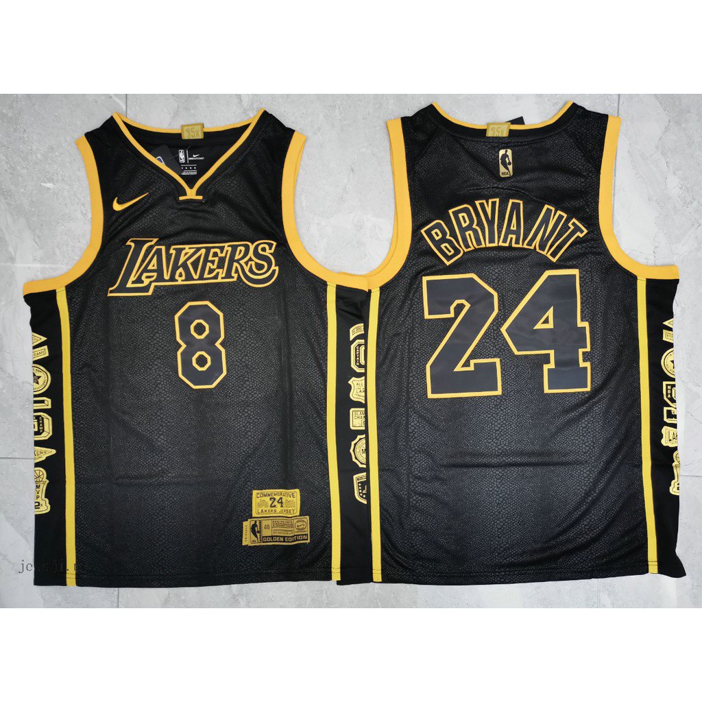 Edición Campeón Camiseta Jersey Baloncesto Kobe Bryant#24Los Angeles Lakers 