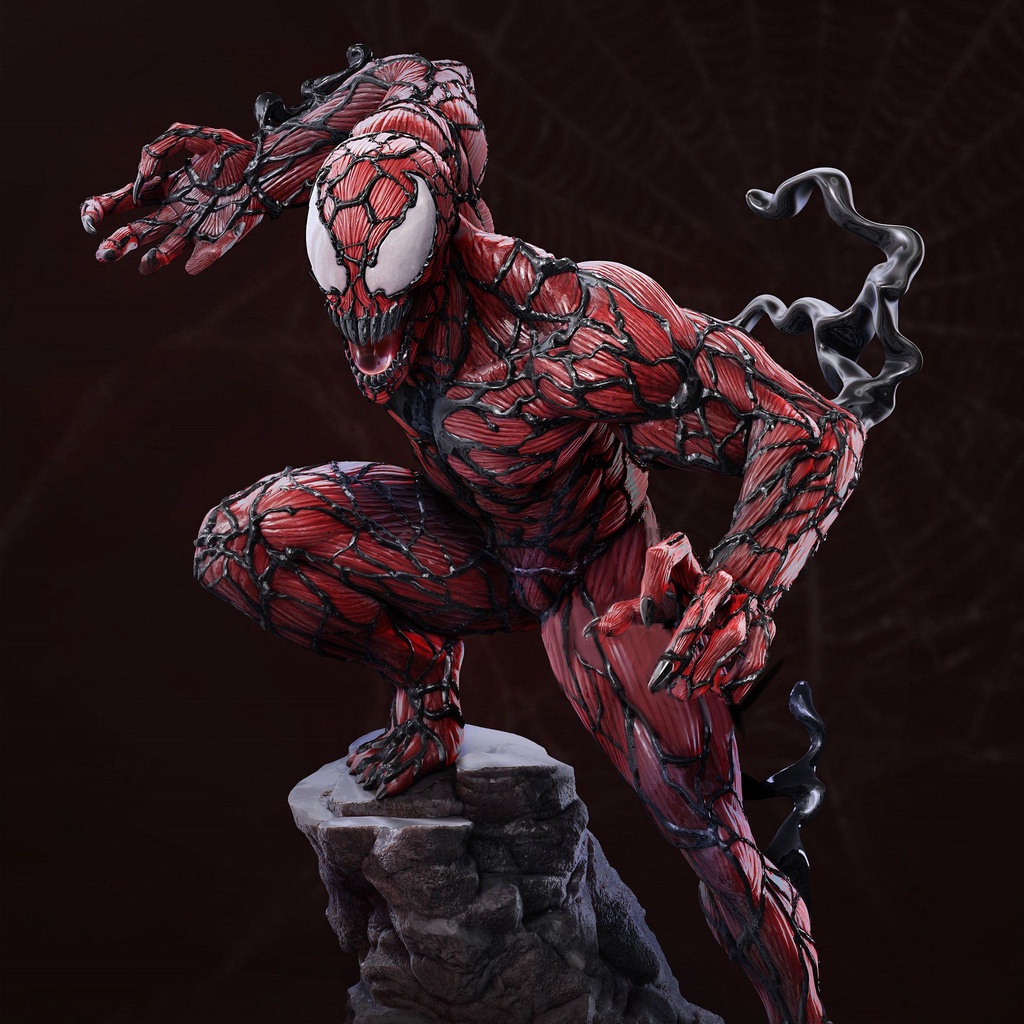 Venom Anime Let There Be Carnage Movie The Amazing Spiderman Action Figure  Model Toys | Shopee Chile