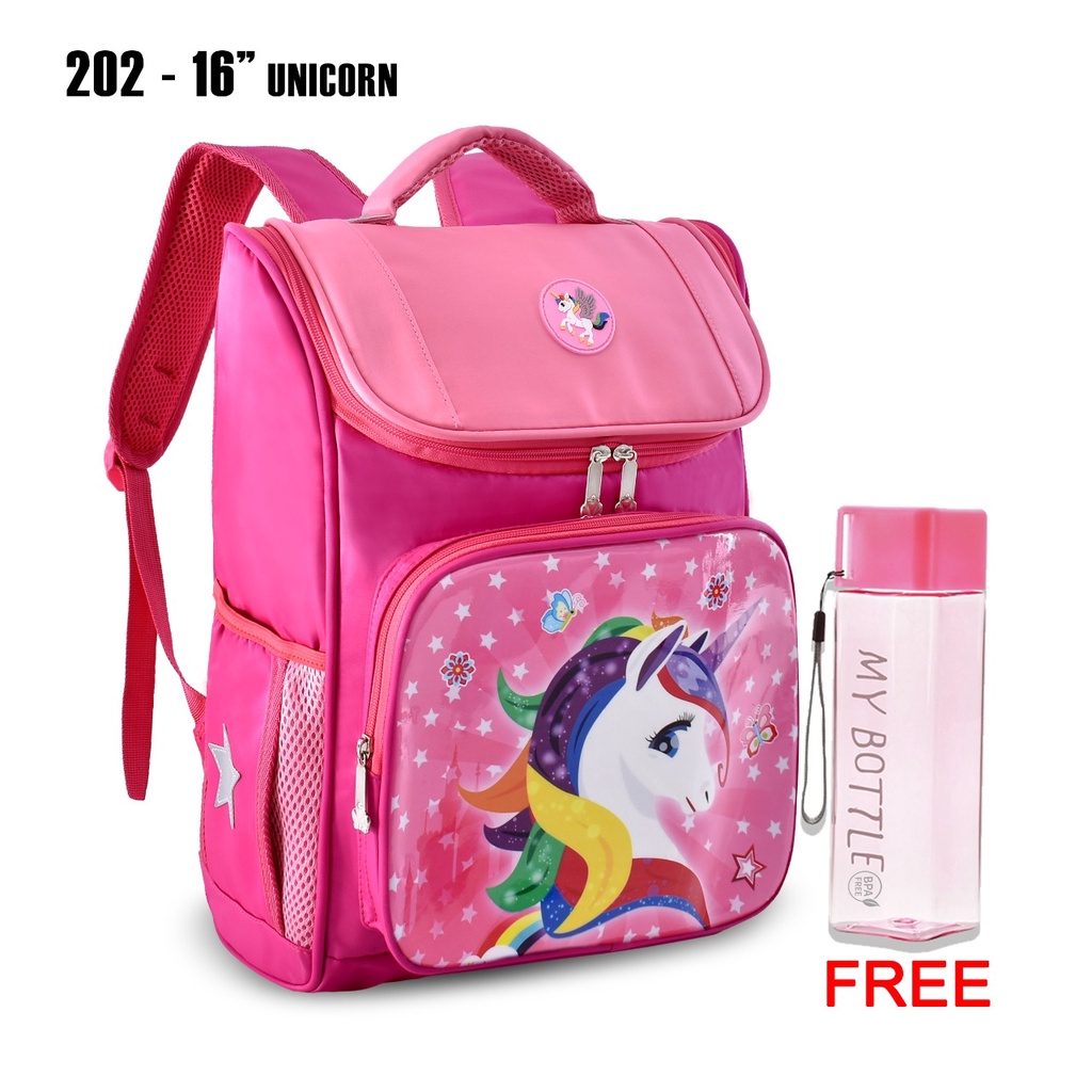 desmayarse Muestra sangrado Pvo) bolsas de la escuela infantil 202-16 mochilas mochilas LOL Motif niñas  mochilas, unicornio, Freezen | Shopee Chile