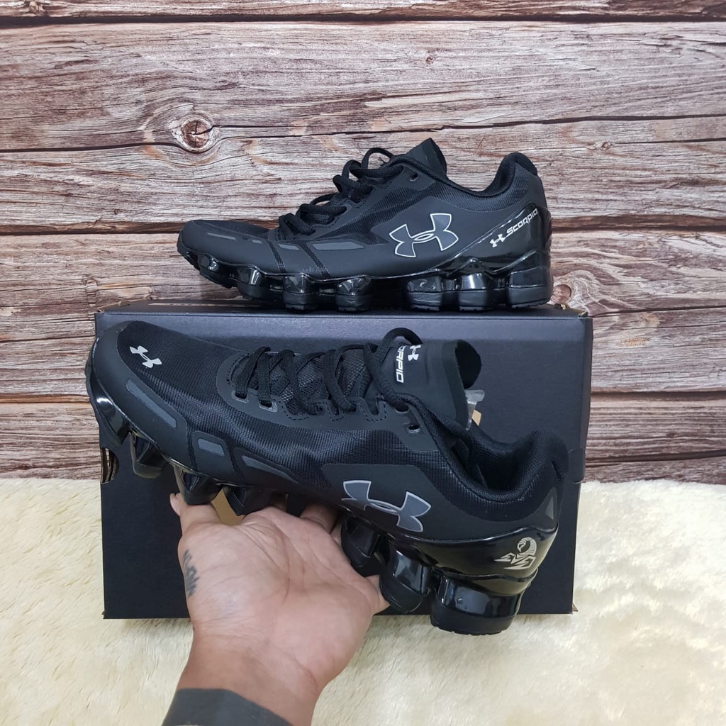 pellizco carrera libro de texto UNDER ARMOUR Zapatillas para correr bajo armadura Scorpio 2 zapatillas  negras para hombres Sneaker Sport Runing Guys Import Premium Original |  Shopee Chile