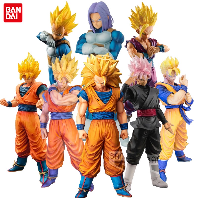Bandai Dragon Ball Grandista ROS Super Saiya Son Goku Vegeta Bulma Nappa  Raditz Anime Figura Juguetes Modelo De Colección Para Niños | Shopee Chile