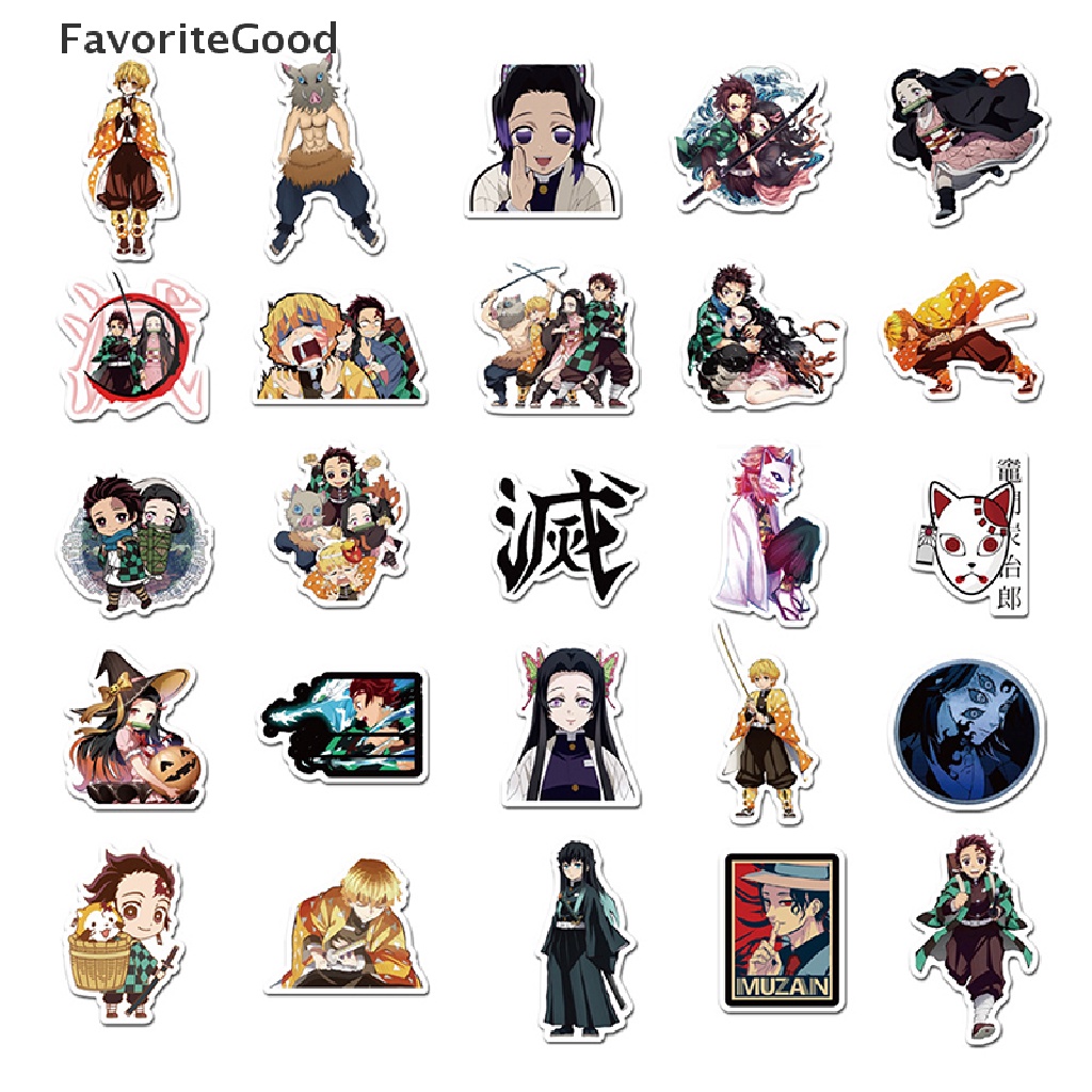 50pc Anime The Seven Deadly Sins waterproof luggage stickers lot travel trolley 