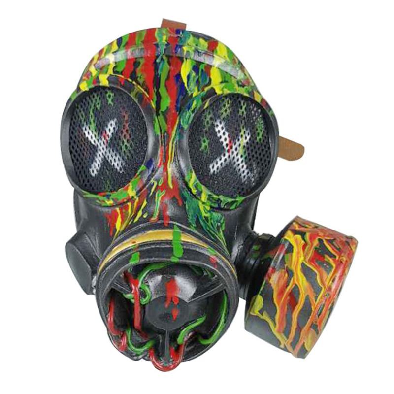 Máscara de respirador de gas de media cara Disfraz de Cosplay de Halloween 