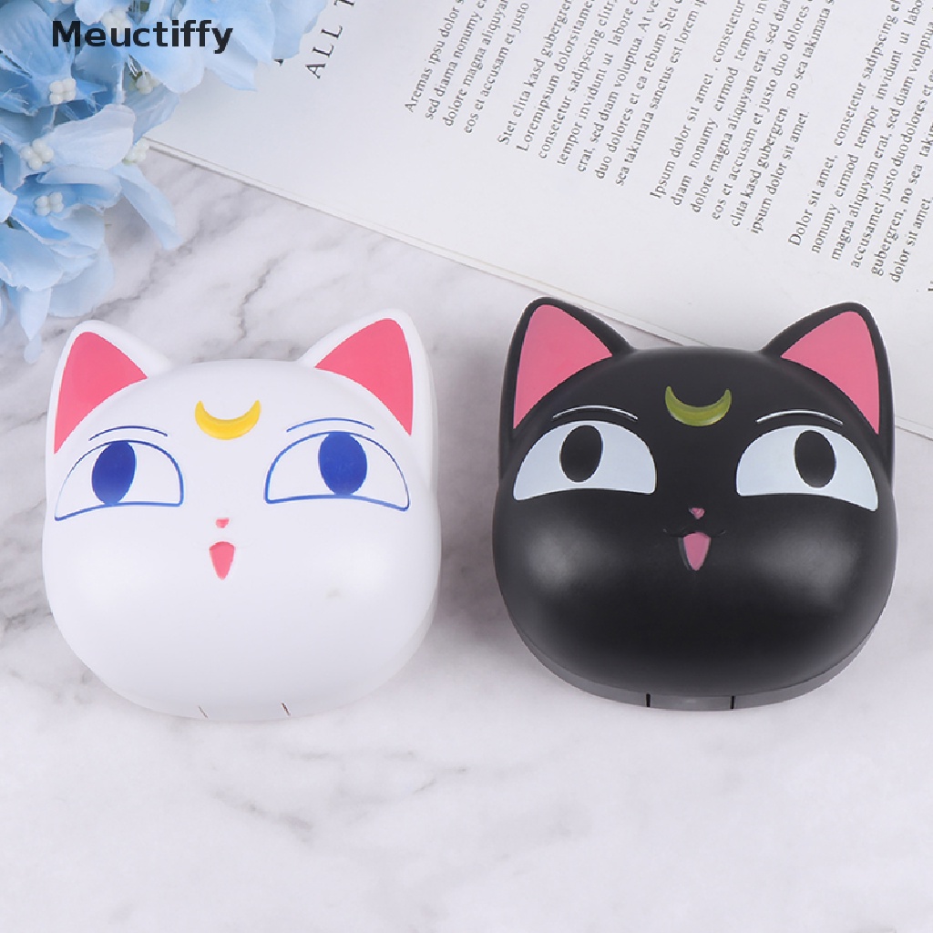 Meti Anime Sailor Moon Girls Luna Gato Lente De Contacto Caja Cosplay Ffy Shopee Chile