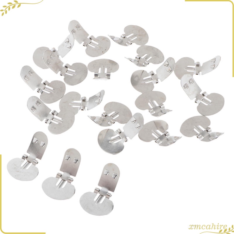 20pack Clips De Ropa De Zapatos En Blanco Plano De Acero 