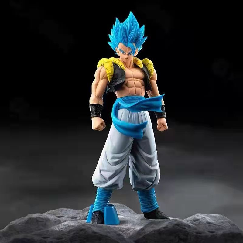 Colección Dragon Ball Pelo Azul Goujita Goku Vegeta Combinación Grande  Asamblea Anime Figura Adornos | Shopee Chile