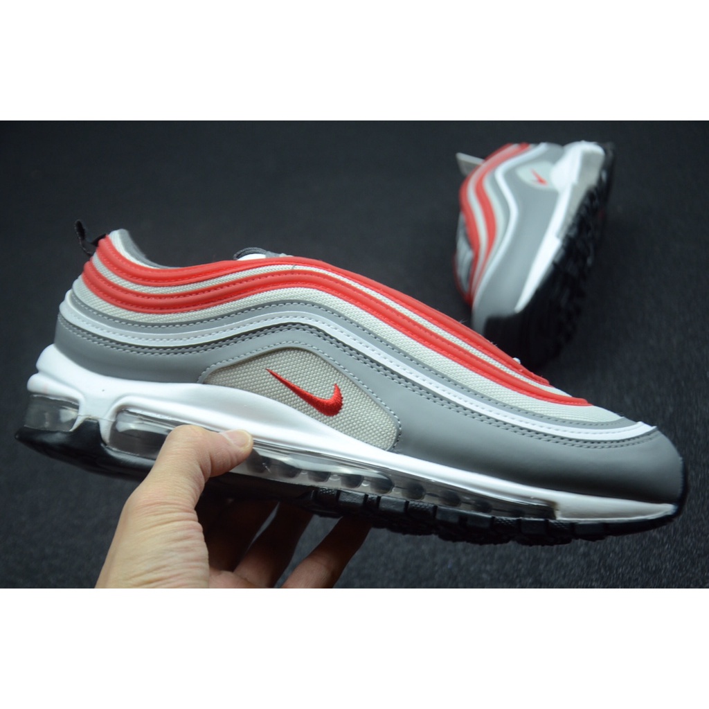 air max 97 gris y rojo