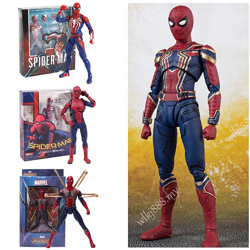 Vengadores Shf Spider Man Actualización Traje Ps4 Edición Juego Pvc Figura  De Acción Coleccionabler Modelo De Juguete Muñeca De Regalo | Shopee Chile