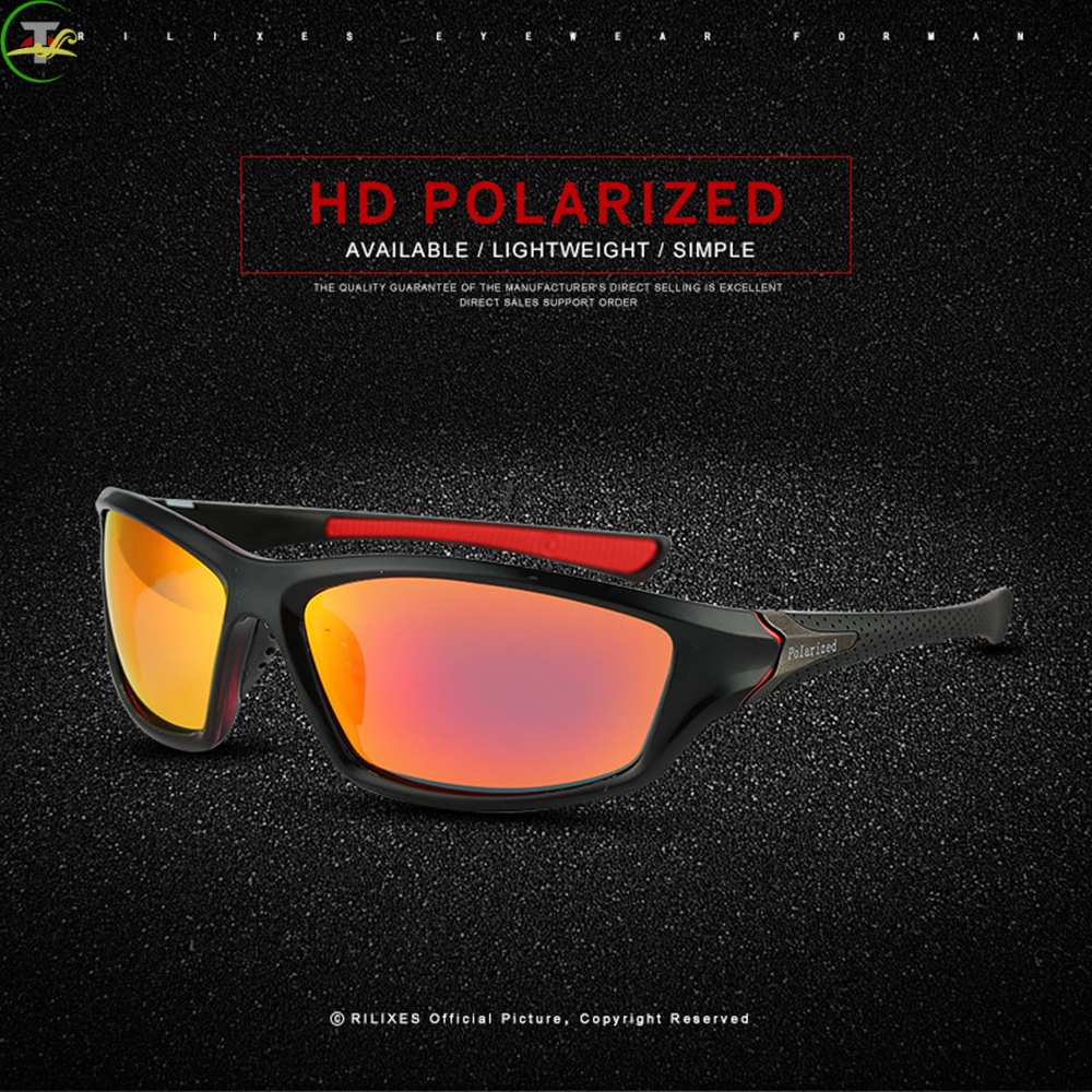 Hombres Mujeres Gafas De Sol Polarizadas Conducción Conducción Gafas de Envoltura de deportes al aire libre UV400 