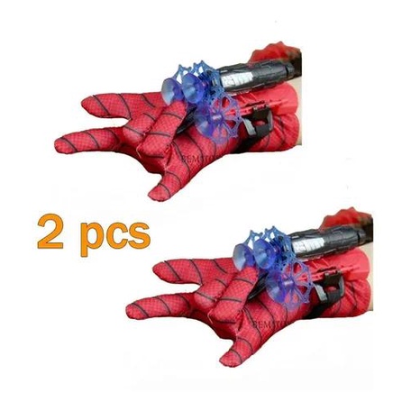 Spiderman Glove Lanza Telarañas De Web Shooter 2pcs | Shopee Chile