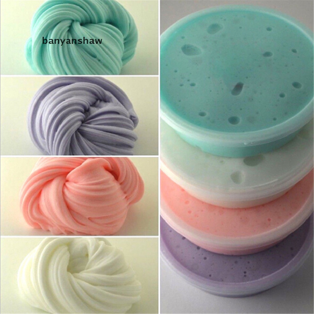 Kids Fluffy Floam Slime No Borax Modeling Clay Stress Relief Sludge Toy ST 