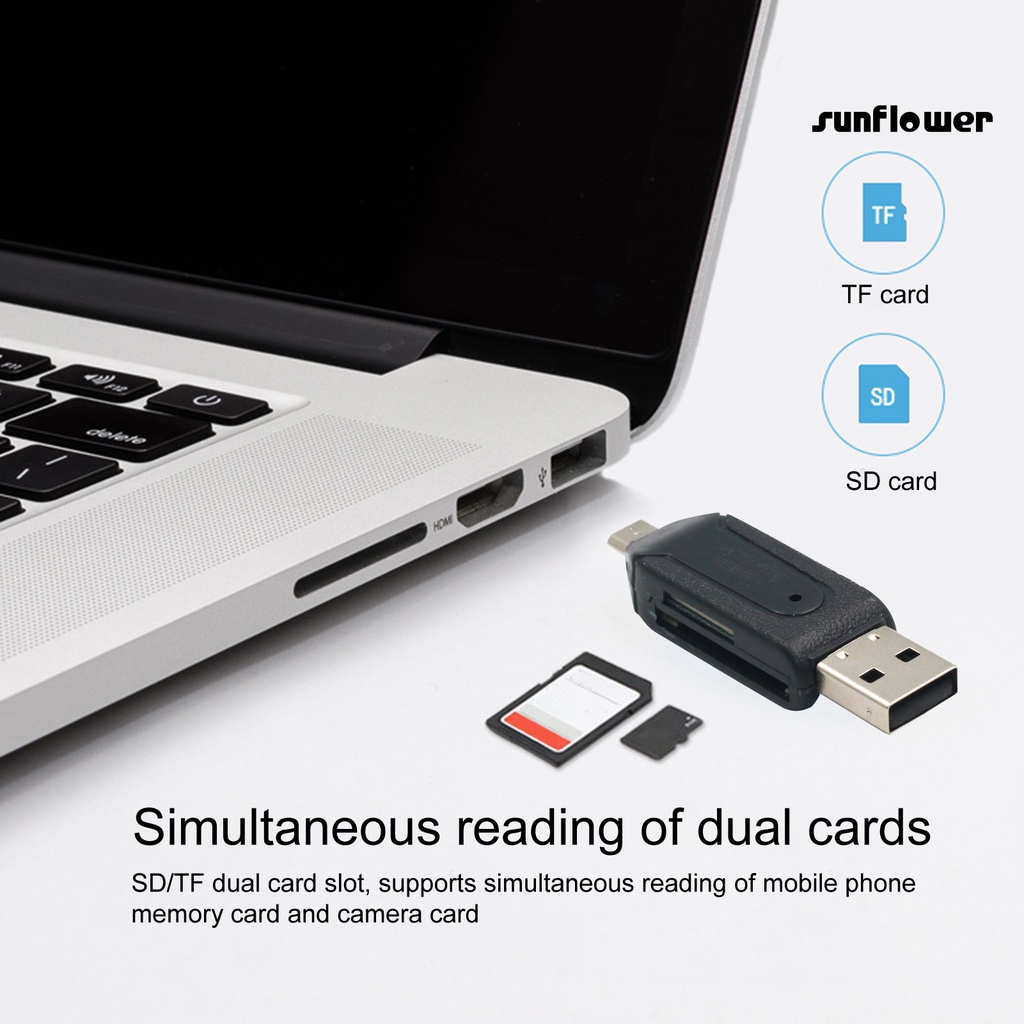 Diferencia Entre Tarjeta Micro Sd Y Tf Lector De Tarjetas USB 2.0 Multi-Función Dual Ranuras De Tarjeta Mini  Transmisor De Datos Para Micro SD | Shopee Chile