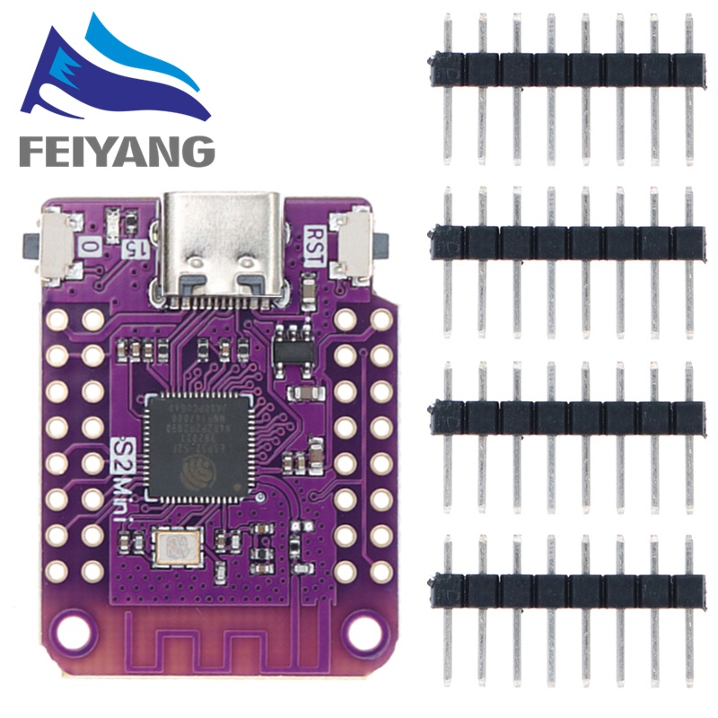 Esp32 s2 mini v1 0 0 placa lolin wifi iot basada esp32 s2fn4r2 s2 4mb