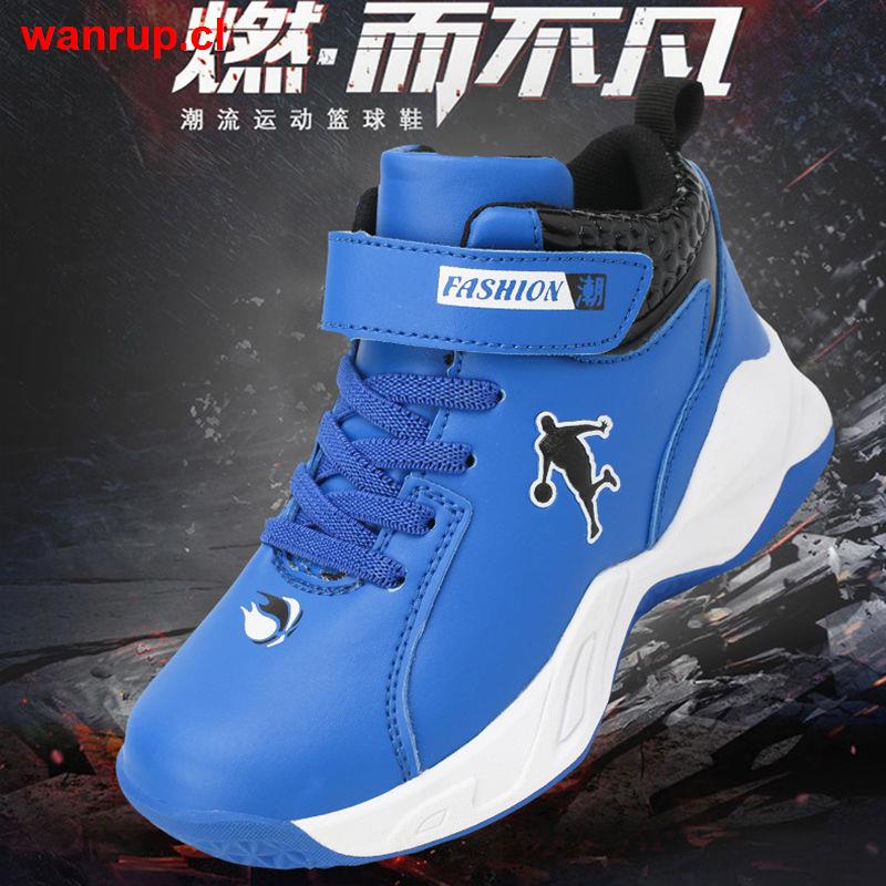 Zapatillas deportivas de baloncesto zapatillas de marea-blanco azul 