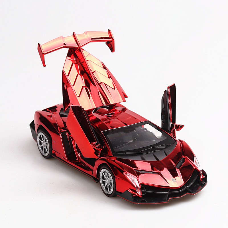 1/32 Escala Lamborghini Veneno Diecast Aleación Tire Hacia Atrás Coche  Coleccionable Juguete | Shopee Chile