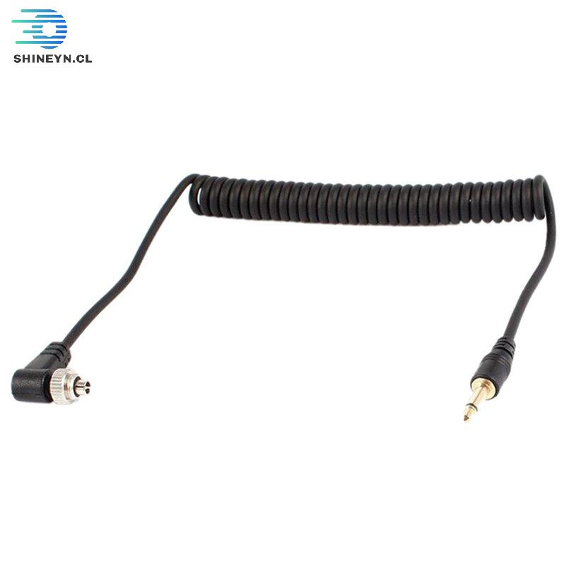 2.5mm a macho Cable Cable de sincronización del flash de PC con bloqueo de tornillo 