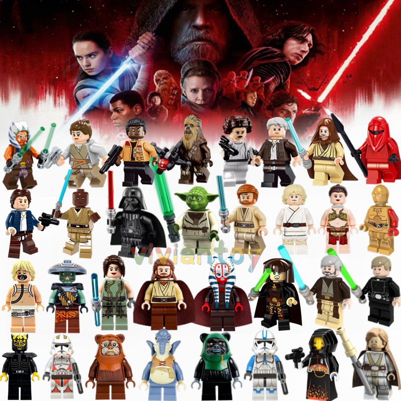 Genuine Mini Figura Lego Star Wars seleccionar carácter 