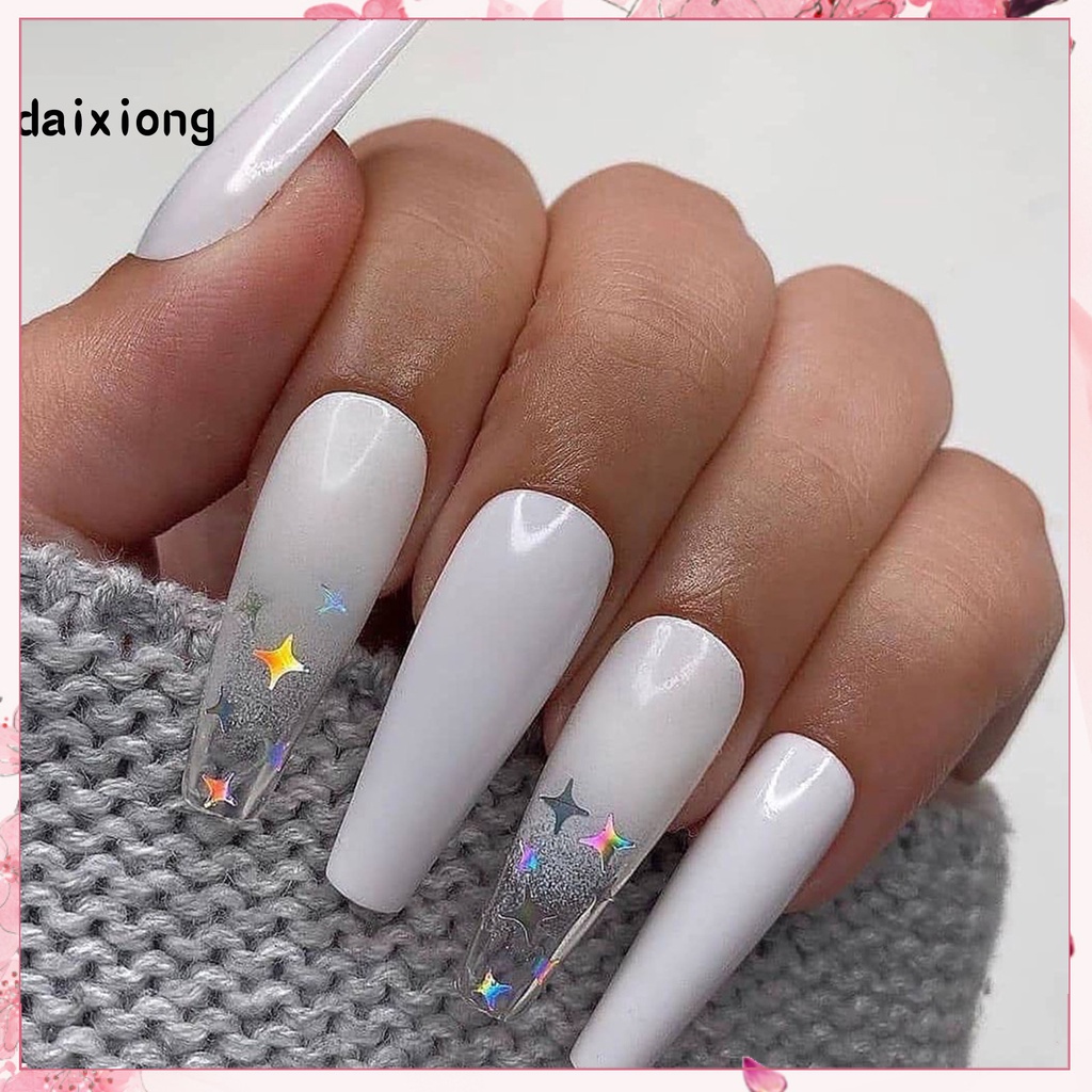 Daixiong-Extensión De Uñas Ligeras , Ballet Dedo , Falso , Efecto Degradado  Para Manicura | Shopee Chile