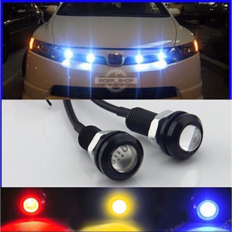 Luces de gimnasia silenciosas para coche modelo de águila ojos - faros LED  - LED | Shopee Chile