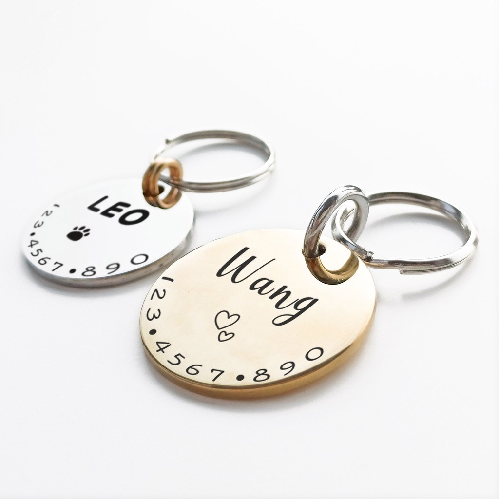 Collar Acolchado Para Mascota XXS Con Placa Pez | Personalizado Con Grabado | Suave Y Seguro