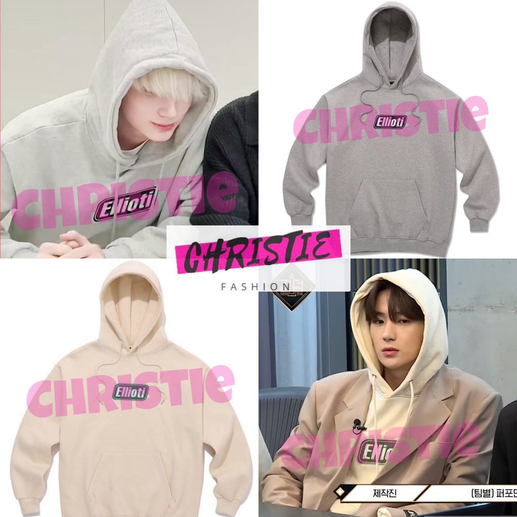 Sudadera con capucha borrador ELLIOTI HYUNJAE M-XXL 24color/SWEATER JUMPER  HUENING KAI HYUKA THE BOYZ DEOBI KPOP IDOL OUTFIT | Shopee Chile