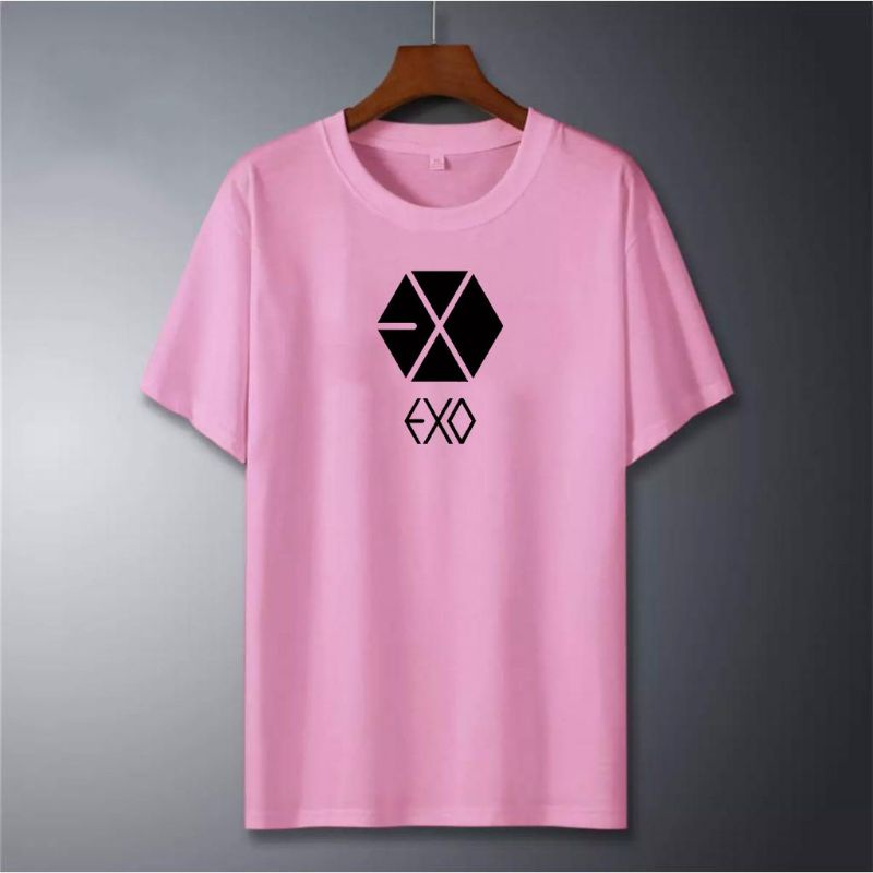 K-pop negro rosa EXO TEX negro ropa K-POP corea T-Shirt ropa de marca  camiseta PREMIUM camiseta hombres ropa mujer camiseta | Shopee Chile