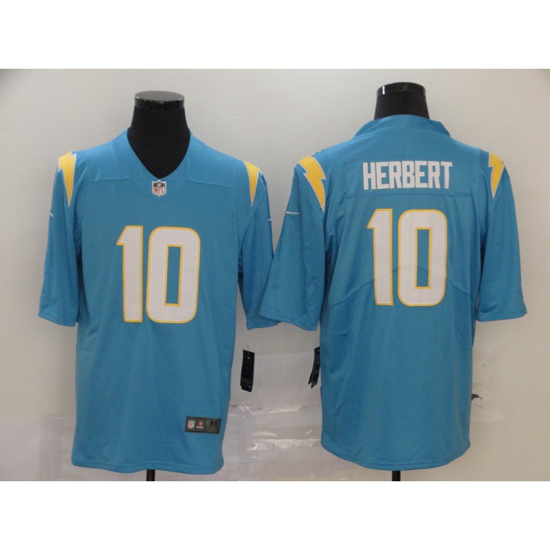 Women's Nike Justin Herbert Powder Blue Los Angeles Chargers Game Jersey